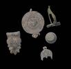 Ancient art Fine lot 5 Roman bronze antiquities, 1st.-3rd. century bC -