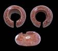 Ancient art Fine red stone Mesopotamian hair ring, jewelry, c. 2nd.-1st. mill. BC -