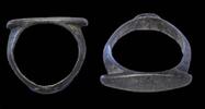 Ancient art Nice ancient solid silver ring, c. 1st. mill. BC -