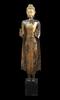Asian art Museum Quality Thai gilt bronze buddha, 142 cm. 15th.-16th. cent. -