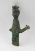 Ancient art Rare cobber idol figure of a Deity, Bactrian 3rd millenium BC -