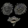 Ancient art Large Roman bronze head shaped fauset, c. 1st.-3rd. century AD. -