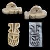Ancient art Massive and rare Egyptian stamp seal w Hieroglyphs, 2nd. mill BC -