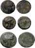 Ancient coins Greek coins: Lot of three Scarce to Very rare bronze coins of Priene, VF-Good VF! -