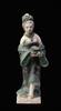 Asian art Beautiful Chinese Ming Dynasty pottery figure of a Female courtisane -