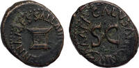 Ancient coins Roman imperial: Augustus. 27 BC-AD 14. Ã Quadrans, large flan Nice VF! -
