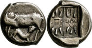 Ancient coins Greek coins: Attractive KORKYRA, Korkyra. 4th century BC. AR Stater - old provenance! -