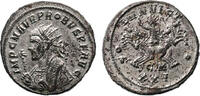 Ancient coins Roman Imperial: Probus Antoninianus w Sol driving spread quadriga facing - silvered EF! -