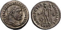 Ancient coins Roman Imperial: Licinius I AE follis, Heraclea - silvered EF! -