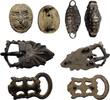 Ancient art Nice lot of Roman - medieval bronze and silver jewelry! -