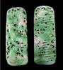 Asian art Very large openwork Chinese Jadeite carving, Late Qing-Republic period -