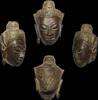 Asian art Fine bronze head of Buddha, Northern Thai, c. 15th. cent. -