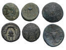 Ancient coins Greek coins: Kings of Macedon, three fine bronzes, incl scarce issues -