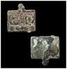 Ancient art Large Egyptian bronze offering table Amulet, Late Ptolemaic -