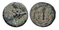 Ancient coins Greek coins: Rare TROAS, Birytis. Circa 350-300 BC. Ã bronze, Good VF -