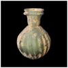 Ancient art Lovely Roman ribbed glass sprinkler flask - scarce! -