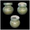 Ancient art Large and perfect Roman green glass jar, 2nd.-3rd. cent. AD -
