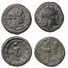Ancient coins Grek coins: Pair of interesting AR bronze issues of Kromna and Sardeis -