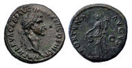 Ancient coins Roman Imperial: High grade Nerva bronze As AD 96-98 - Good VF -