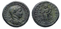 Ancient coins Roman Imperial: Rare and superb bronze As of Severus Alexander w Liberalitas! -