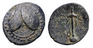 Ancient coins Greek coins: High quality Caria Mylasa, Eupolemos Strategos 295-280 BC -