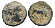 Ancient coins SELEUKID EMPIRE. Seleukos I Nikator. 312-281 BC. AE - EF! -