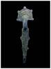 Medieval & later artifacts Large Darkage Merowingian bronze fibula or brooch, 6th. cent. AD -