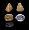 Ancient art Attractive Yellow Jasper stone seal, Levantine, 1st. mill. BC -