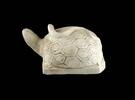Asian art Impressive white marble sculpture of a Turtle, China, Han Dynasty! -