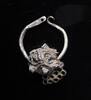 Ancient art High quality Silver Temple ring, Vikings of the Rus, 8th.-10th. cent. -