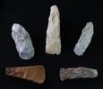Ancient art Nice lot of five Danish Neolithic / Mesolithic axes, 6000-2000 BC -