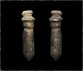 Ancient art Large Egyptian Hardstone Wadj Sceptre, Late Period -