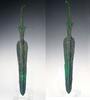 Ancient art Large ancient 'Luristan' bronze Lance Head, 2nd mill BC -