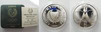Zypern CYPRUS 1 Pound 1988 OLYMPICS silver Proof SCARCE!!! With box & COA! -