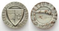 Schweiz - Schützenmedaillen AARGAU SHOOTING SOCIETY CHAMPIONSHIP 1955 silvered bronze 40mm SCARCE! -