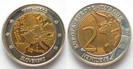 Europroben SLOVENIA - SPECIMEN 2 Euro 2009 CURRENCY UNION -
