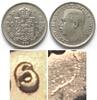 Rumänien ROMANIA 100 Lei 1936 CAROL II nickel - BROKEN 6 IN DATE - MINT ERROR! -