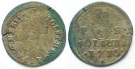 Haus Habsburg HUNGARY Poltura 1710 PH JOSEPH I silver VF -