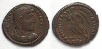 Roman Imperial VALENTINIAN I (364-375 AD). AE3, 364-367, Siscia mint, SΔSISC, Victory -