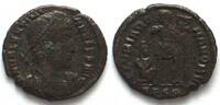Roman Imperial VALENTINIAN I (364-375 AD). AE3, Thessalonica mint, TESB, GLORIA ROMANORVM VF-XF -