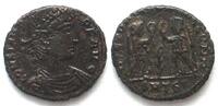 Roman Imperial CONSTANS (333-350 AD). AE Nummus, 347-348, SMTSA, Thessalonica mint -