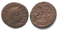 Roman Imperial GRATIAN (367-383). AE Follis, 375-383, ASISC, Siscia mint, GLORIA ROMANORVM -