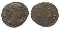 Roman Imperial CONSTANS (333-350 AD). AE Nummus, 337-340, BSIS, Siscia mint, GLORIA EXERCITVS -
