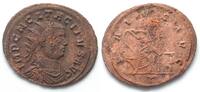 Roman Imperial TACITUS (275-276 AD). AE Antoninianus, T, Ticinum mint, SALVS AVG, Salus seated -