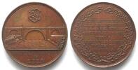 Schweiz - Medaillen NYDECK BRIDGE IN BERN. Medal 1844 bronze 49mm SCARCE! -