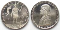 Malteserorden ORDER of MALTA 2 Scudi 1973 ANGELO DE MOJANA silver Proof SCARCE! -