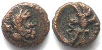 Pisidia PISIDIA. Selge. AE 12mm, 2nd-1st BC, Heracles / thunderbolt, VF -