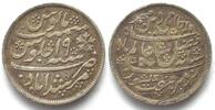 Indien Britisch India BENGAL PRESIDENCY Rupee ca.1805 Murshidabad SHAH ALAM II silver XF! -
