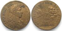 Frankreich - Jetons LOUIS XIV Jeton laiton ca.1660 Phoenix VT SIT POST FATA SVPERSTES 27mm -