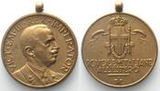 Italien - Orden und Abzeichen VITTORIO EMANUELE III. Medal ca.1935 Scuole Italiane all'Estero, 30mm -